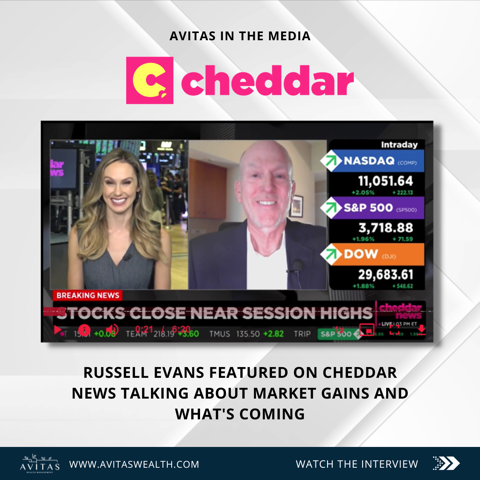 Russell Evans featured on cheddar news