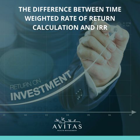 What Is The Difference Between Time Weighted Rate Of Return Calculation And IRR?