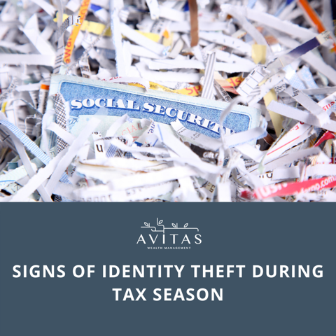 Signs of Identity Theft During Tax Season