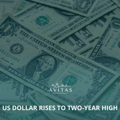 US Dollar Rises to Two-Year High